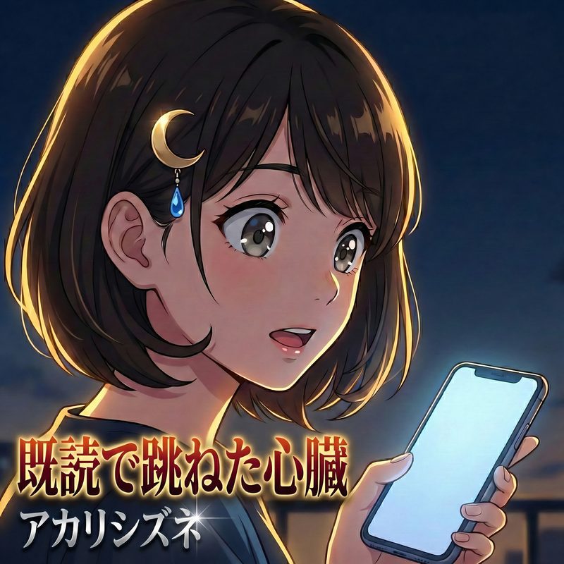 既読で跳ねた心臓 ジャケット
