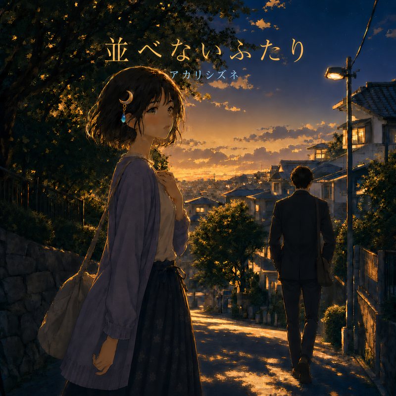 並べないふたり