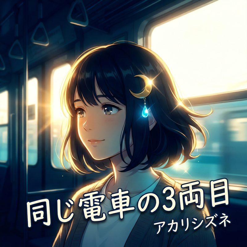 同じ電車の3両目 ジャケット