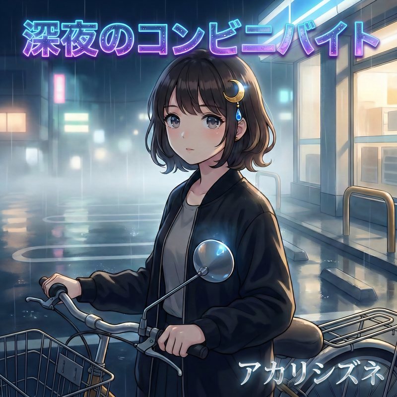 深夜のコンビニバイト