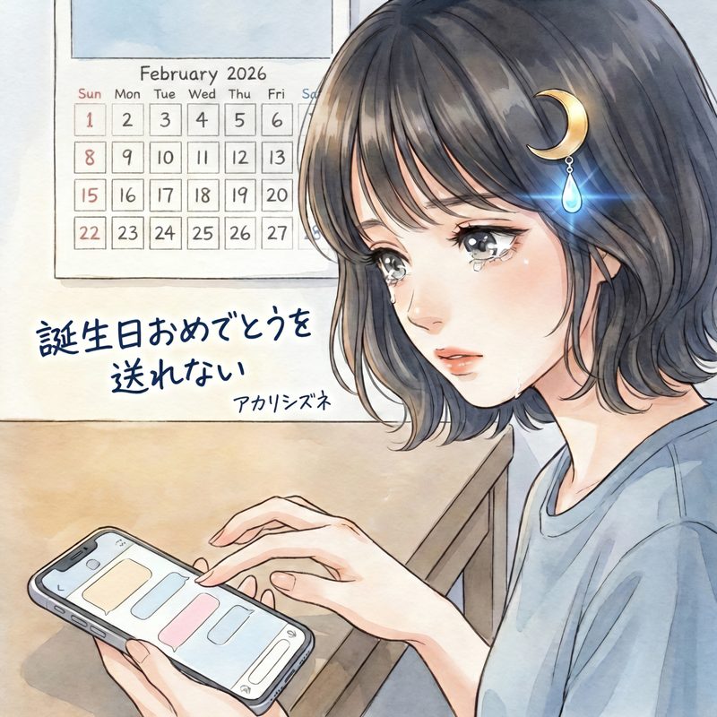 誕生日おめでとうを送れない ジャケット